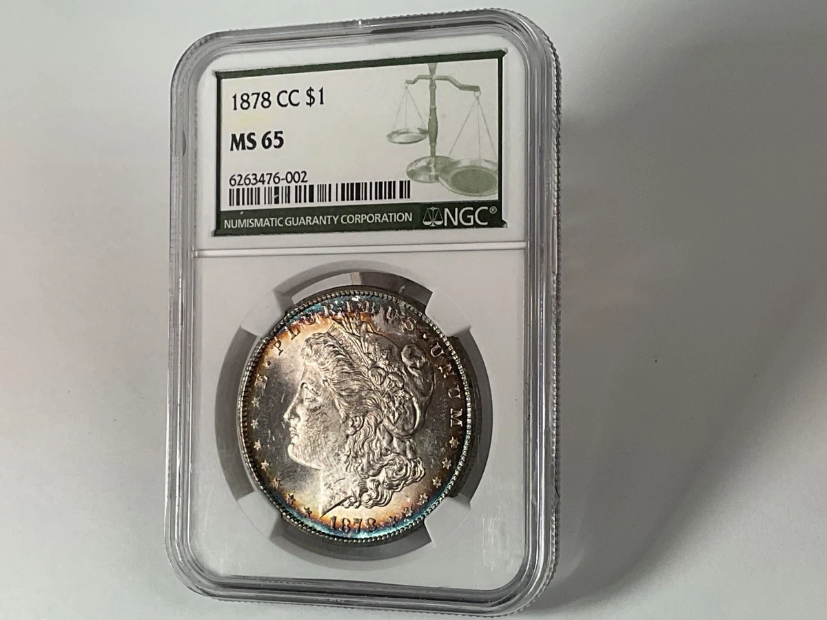 Carson City Grade MS 65 1878 Year Morgan US Dollars (1878-1921