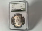 1878 CC Morgan Silver Dollar NGC MS-65 GREEN LABEL - AMAZING TONED TONING COLOR!