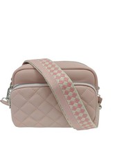 Soft Pu Leather  Quilted Double Zipper Camera Bag Essential Bag Crossbody