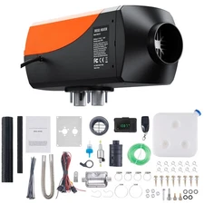Uimoso 12V 2KW Diesel Air Heater w/Bluetooth Control &LCD Display for Vehicles