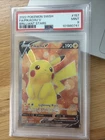Pokémon Pikachu TCG Full Art Ultra Rare Card Brilliant Stars 157/172 PSA 9