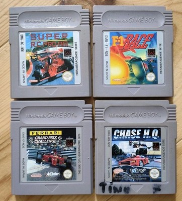 Set: Chase H.Q. + F1 + Ferrari uvm - Konvolut - Nintendo Gameboy  