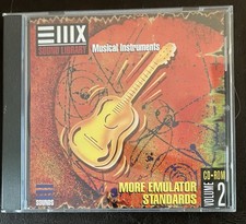 E-MU Systems Volume 2 More Emulator Standards Sound Library Sample CD-ROM