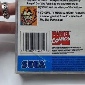 Sega CD Amazing Spider-Man vs The Kingpin Marvel Comics No Manual Untested 