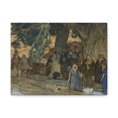 Henry Ossawa Tanner - He Healed the Sick - ca. 1930 - Canvas Wall Art