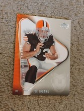 JOE THOMAS 2007 Upper Deck ROOKIE~HOF Players Premier card #26 Cleveland Browns . rookie card picture