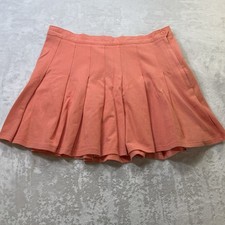 Urban Outfitters Tennis Skirt Pink Pleated Mini NWT Size L