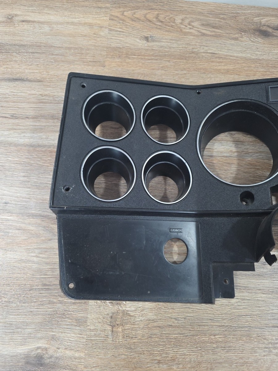 HN様 OEM Factory 81-87 Chevy GMC Truck Black DASH GAUGE BEZEL C10 K5