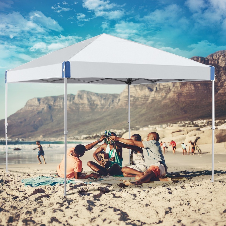 Aoodor 10x10 Commercial Pop-Up Canopy – Heavy Duty Waterproof Party Tent With Aluminum Frame