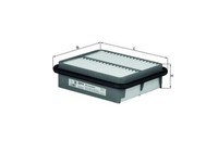 Knecht Luftfilter LX 861 Filtereinsatz FüR Suzuki Baleno EG SY413 16V SY416 4X4