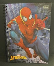 Marvel SpiderMan Spiral Bound Notebook Agenda 8"x11" 80 Sheets w/Stickers