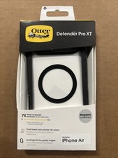 OtterBox Defender Pro XT Clear/Black Rugged Case for iPhone Air MagSafe
