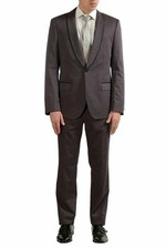 Hugo Boss "Harlo/Glory" Men's Gray One Button Suit US 40R IT 50