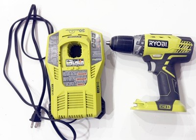 Ryobi P208B 18V ONE+ Lithium-Ion 1/2'' Drill/Driver w/ Charger NO BATTERY