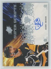 2021-22 UD SPx Jason Zucker SS-JZ Super Scripts Auto
