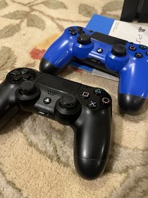 TESTED Sony PlayStation 4 Console, 2 Controllers, All Cables 500 GB Storage PS4