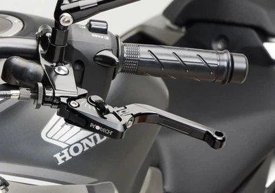 PROTECH Leviers D'Embrayage RACE Noir Pour KAWASAKI Z1000 Année 2017-2020 - Photo 1/3