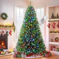 Home Decorators 7.5 ft SHareconn Pre-Lit LED Christmas Tree - USA