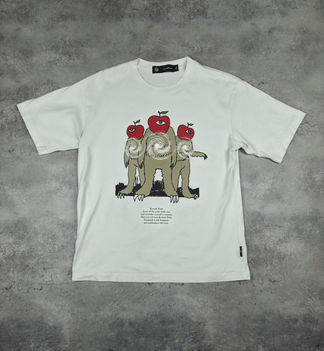 Undercover x GU T-Shirt Men's Big Logo Japanese Style White