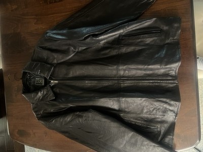 Men s VintageHigh End Expedition Comstock Chocolate Mocha Leather Jacket Size 2x