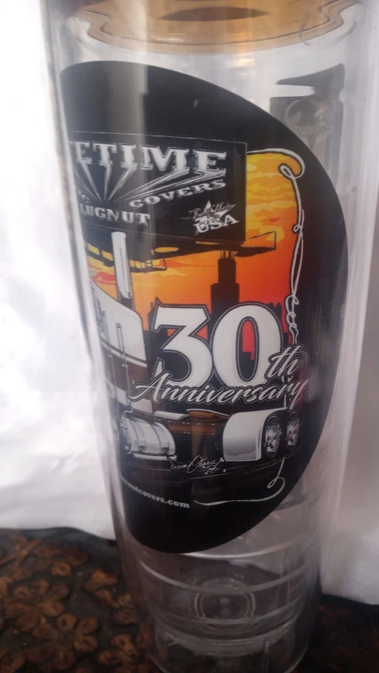 Vaso Lugnut 26oz de por vida ~ 30 aniversario - Semirremolque hecho en EE. UU. Foto 3 de 4