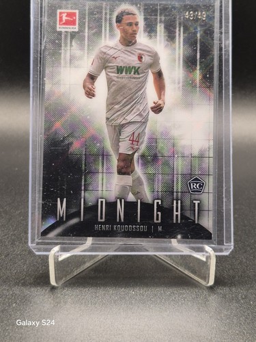 Topps Bundesliga Midnight 2024-2025  FC Augsburg  Henri Koudossou RC Nummberd/49
