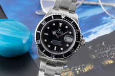 Rolex Submariner Date 1000ft Oyster acciaio inox automatico ref. 16610T serie D 