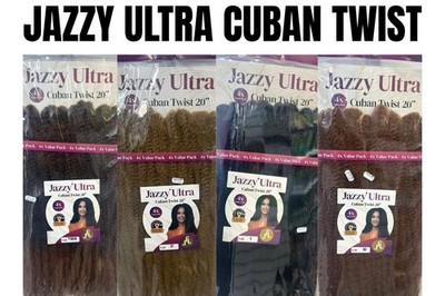 Jazzy Ultra 4x Cuban Twist 20'' Zoll UK Verkäufer