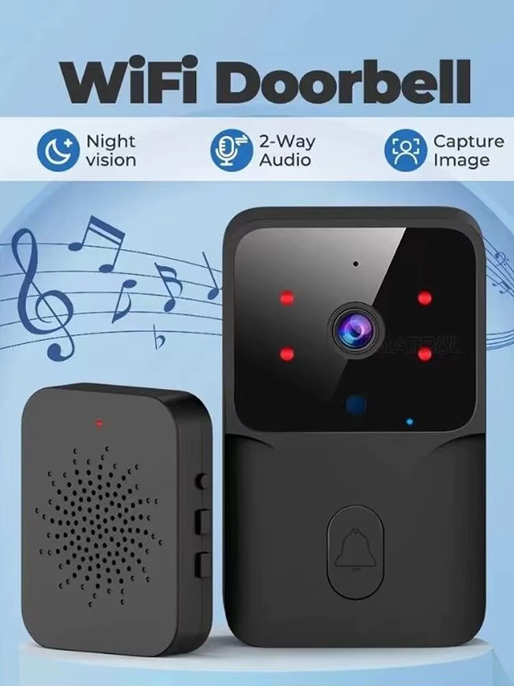 Citofono WIFI Senza Fili Videocitofono con Telecamera Suonerie Campanello 2025