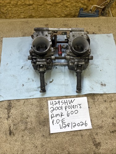2001 Polaris RMK 600 carburetor carbs rack carbs 429