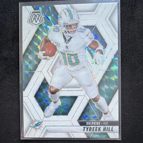 Panini 2025 Mosaic Football Prizm Tyreek Hill #112 Miami Dolphins /25