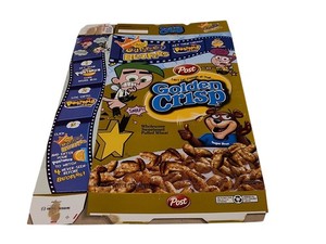 Post Golden Crisp Cereal Nickelodeon The Fairly Odd Parents 2005