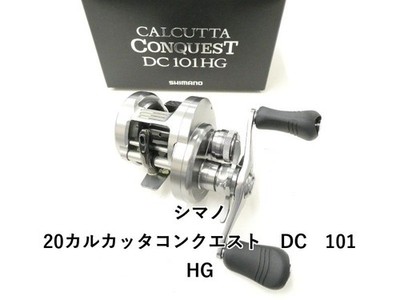 Shimano Calcutta Conquest DC 101HG Reel Used Light Wear