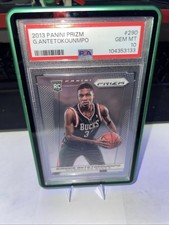 2013 Panini Prizm Giannis Antetokounmpo #290 Rookie Card PSA 10. rookie card picture