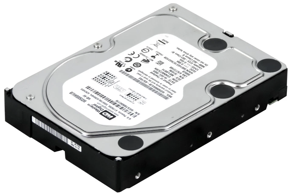 Disco Rigido WD AV WD5000AVJB 500GB 7.2K 8MB ATA 3.5'' - Immagine 2 di 3