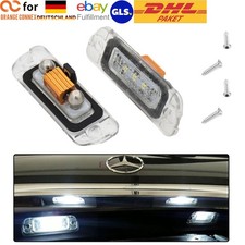 6000K 3-LED-Heck-Kennzeichenbeleuchtung für Benz GL-Klasse X164 2007-2012 2Stück 6000K 3-LED-Heck-Kennzeichenbeleuchtung für Benz GL-Klasse X164 2007-2012 2Stück