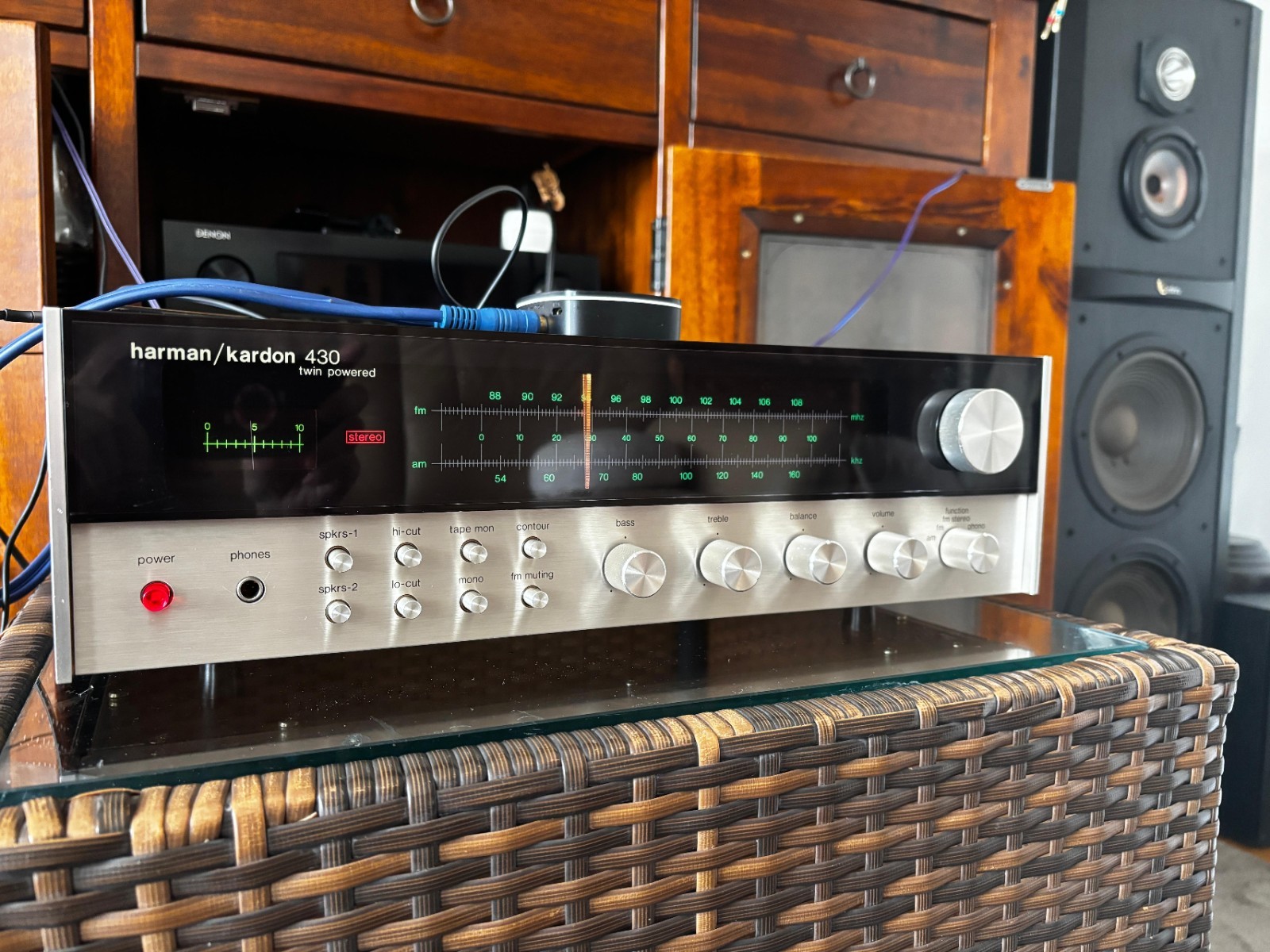 Harman Kardon 430 Twin Powered Stereo Receiver 70er Like Neu 