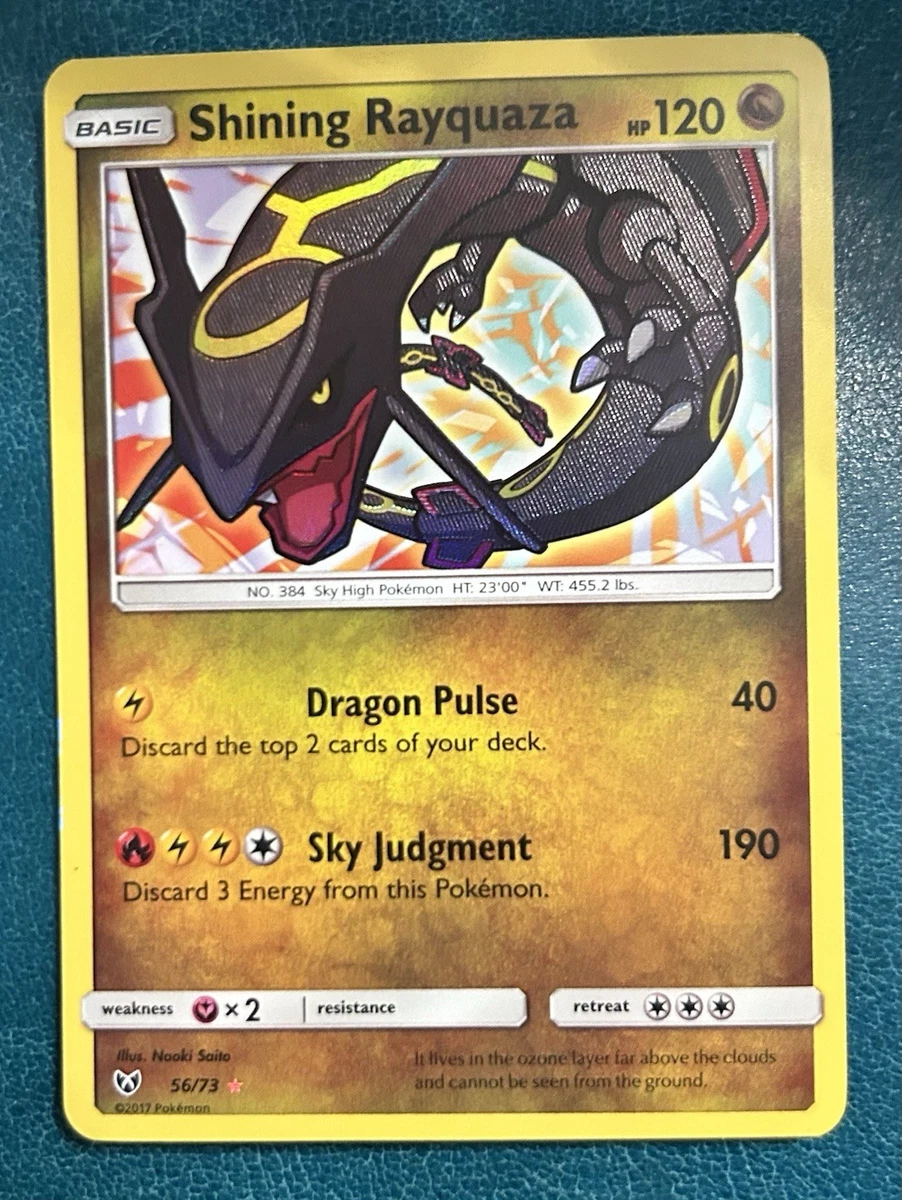 Shining Rayquaza Pokémon TCG Cards for sale | eBay