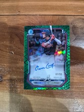Owen Carey Bowman Chrome 2026 Green /99 Auto