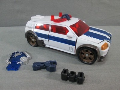 Transformers Cybertron RED ALERT Complete CORRECT KEY 2005 Deluxe Class Autobot
