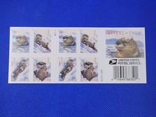 20 FOREVER FIRST CLASS LETTER STAMPS OTTERS IN SNOW 2021 BOOK