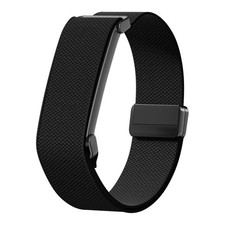 Nylon Elastic Adjustable Loop Strap For Google Fitbit Air W/ Magnetic Buckle 