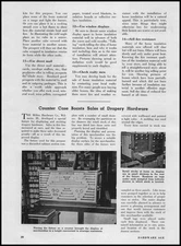 1942 Millen Hardware Store Photo Wilmette Illinois Counter Case Article Print Ad