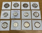 Lot Of 12 - Uncirculated Washington Quarters All 90% Silver. Dates Listed - #6