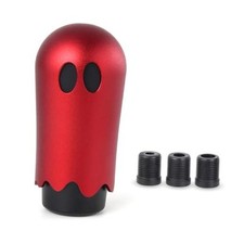 Ghost Shift Knob, Aluminum Weighted Automotive Gear Shift Manual knobs Red