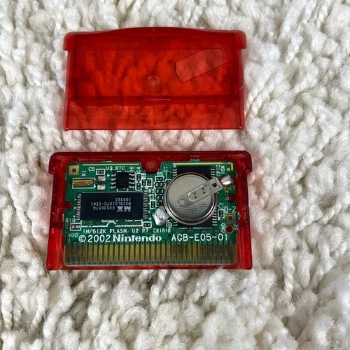 Pokemon Ruby Version (Nintendo Game Boy Advance, 2003) GBA Authentic New Battery