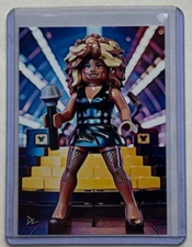 Tina Turner Limited Edition Artist Signed "The Minifigure" Trading Card 2/10