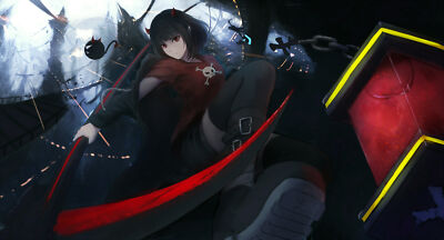 Anime girls mx shimmer original characters horns art playmat gaming mat
