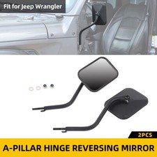 Door Side Glass Rearview Mirrors Set For Jeep Wrangler Yjtjjkjljt Accessries