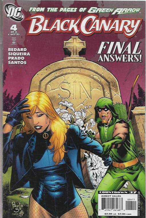 BLACK CANARY (2007) #4 - Back Issue (S)